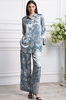 Пижама рубашка + брюки для женщин Mia-Аmore 178825