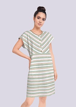 Платье с коротким рукавом для женщин Clever 176408