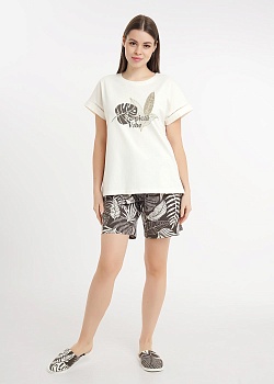 Комплект одежды футболка + шорты для женщин Clever 186150