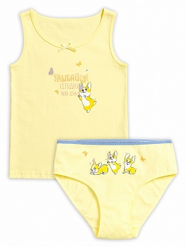 Комплект белья майка + трусы для девочек Pelican 162075