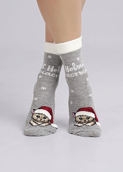 Носки цветные Новый год для женщин Clever 179069