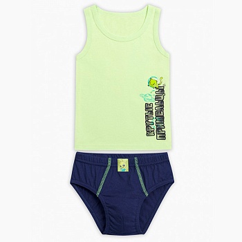 Комплект белья майка + трусы для мальчиков Pelican 155115