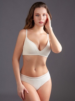 Комплект белья бюстгальтер + слипы для женщин Indefini 176556