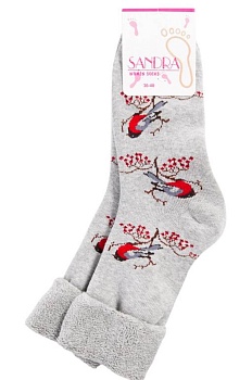 Носки махровые для женщин Sandra 179521
