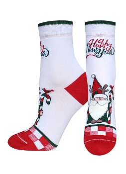 Носки цветные Новый год для женщин Брестские 179201