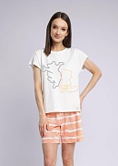 Комплект футболка + шорты для женщин Clever 176422