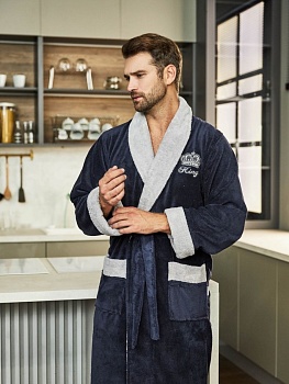 Халат велюровый для мужчин POLENS 173039