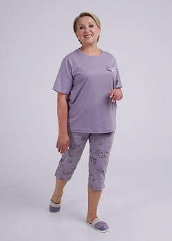 Пижама футболка + бриджи для женщин Clever 178776