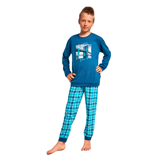Пижама джемпер + брюки для мальчиков Cornette 152872