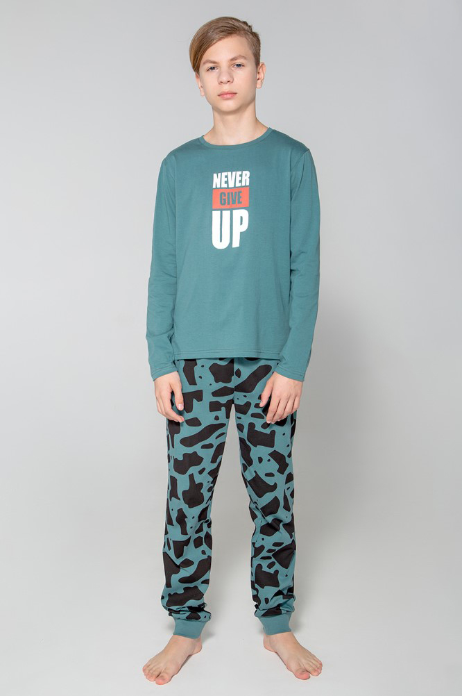 Пижама джемпер + брюки для мальчиков CUBBY 172961
