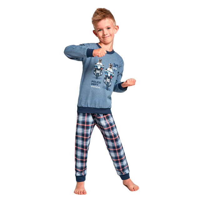 Пижама джемпер + брюки для мальчиков Cornette 152873