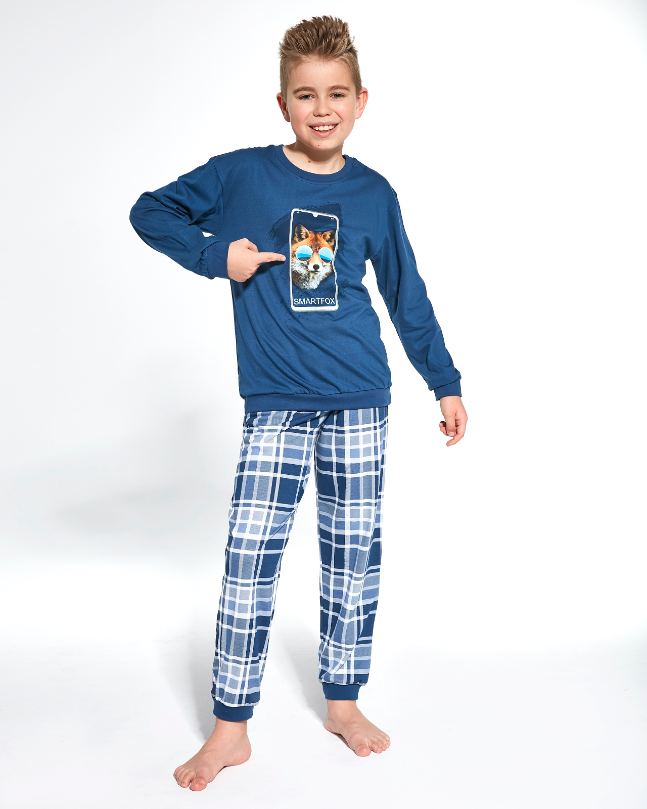 Пижама джемпер + брюки для мальчиков Cornette 165742