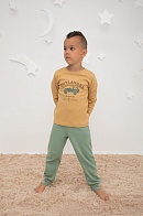 Пижама джемпер + брюки для мальчиков CROCKID 177580